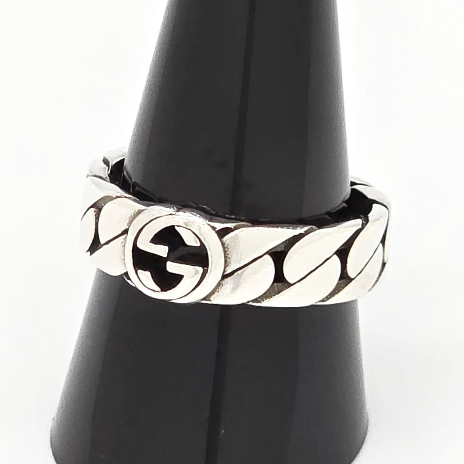 GUCCI グッチ 307449 インターロッキング リング 19 約17.5号