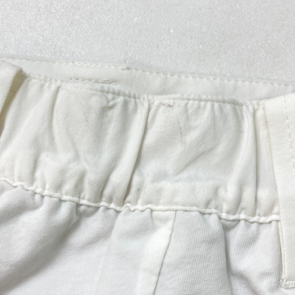 サイズ：M AND PER SE アンパスィ  ストレッチパンツ ワッペン  ホワイト系 [240101426344] ゴルフウェア メンズ ストスト サイズ：M AND PER SE アンパスィ ストレッチパンツ ワッペン