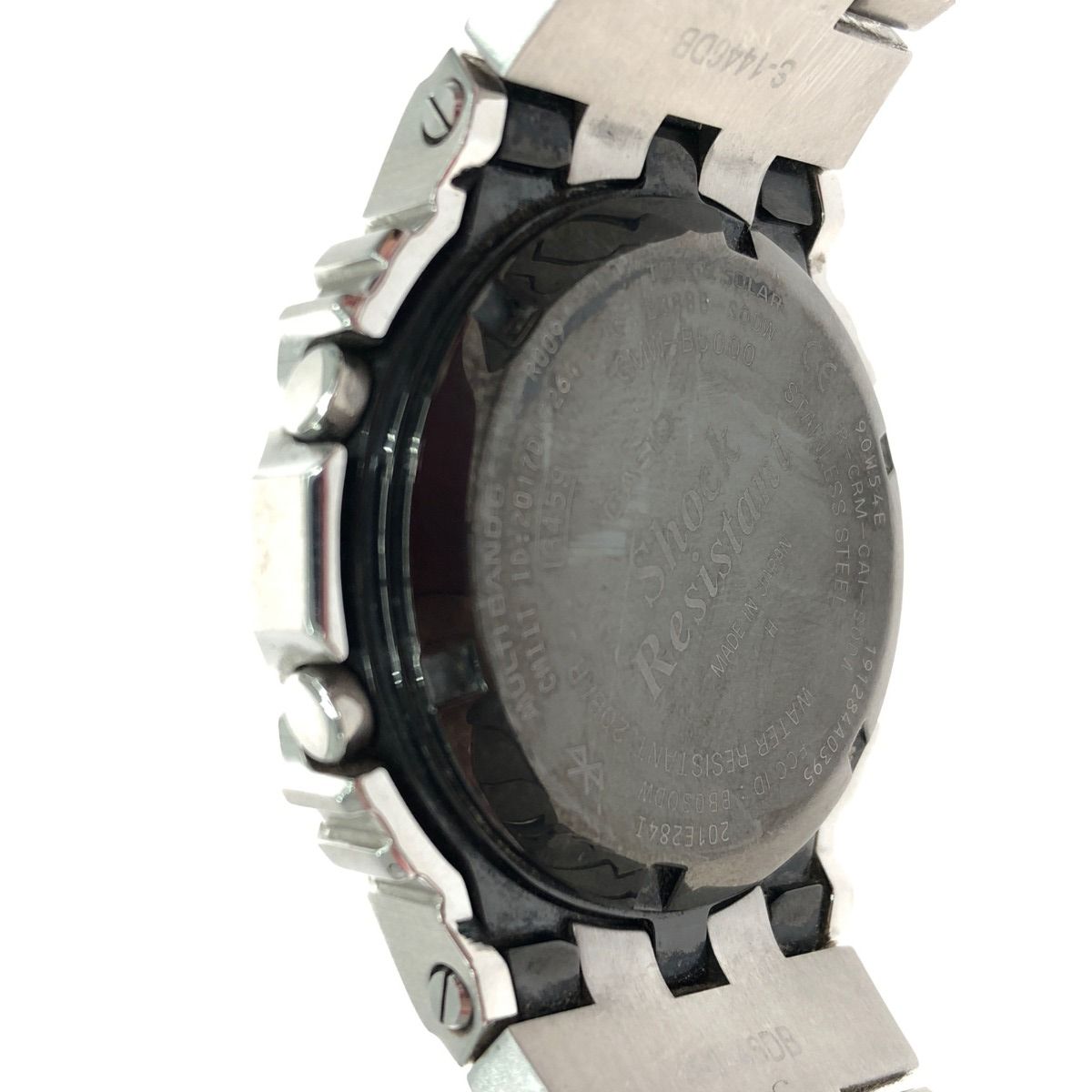▽▽CASIO カシオ メンズ腕時計 電波ソーラー G-SHOCK Gショック デジタルウォッチ モバイルリンク GMW-B5000 シルバー -  メルカリ