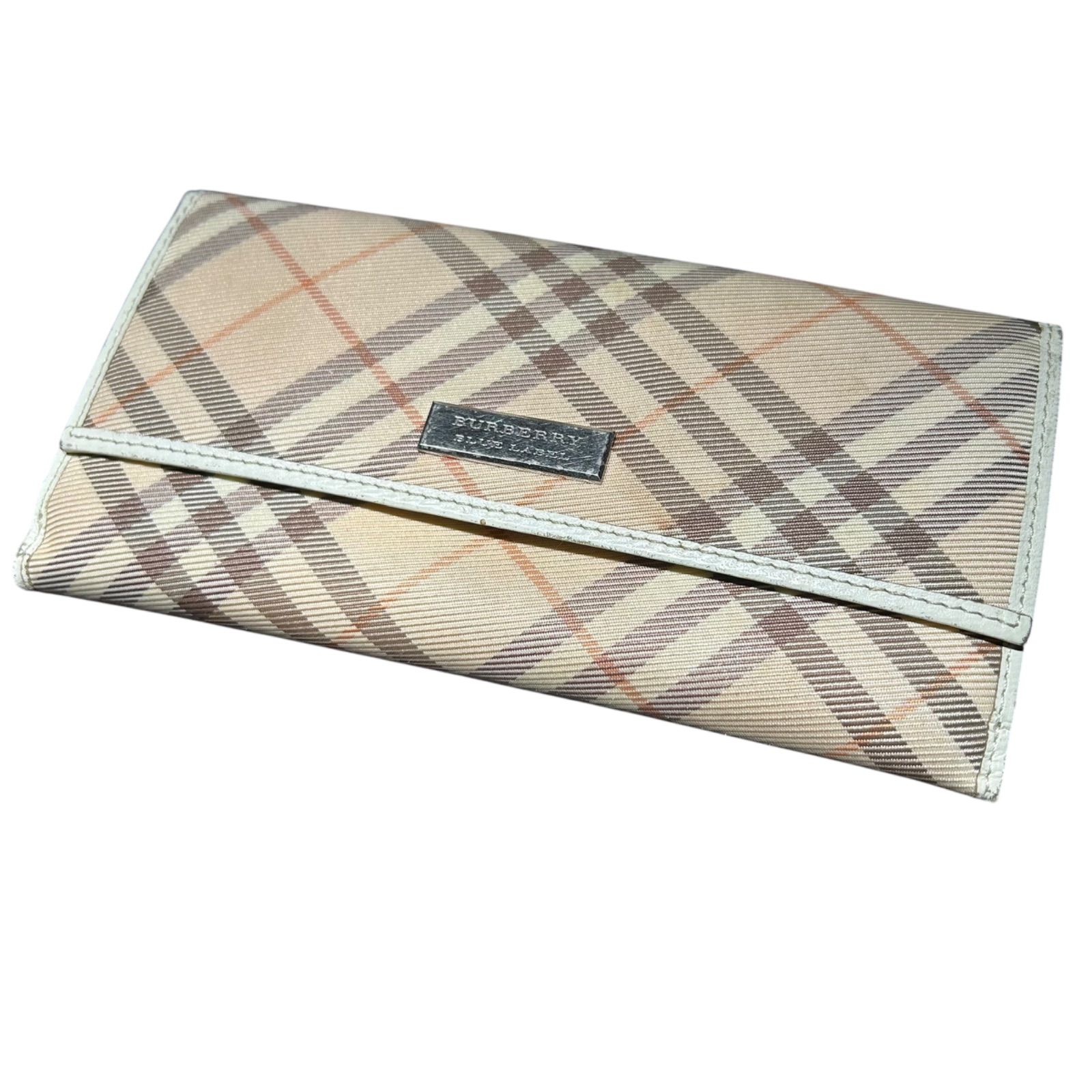 BURBERRY BLUE LABEL バーバリー ブルーレーベル 長財布 - メルカリ