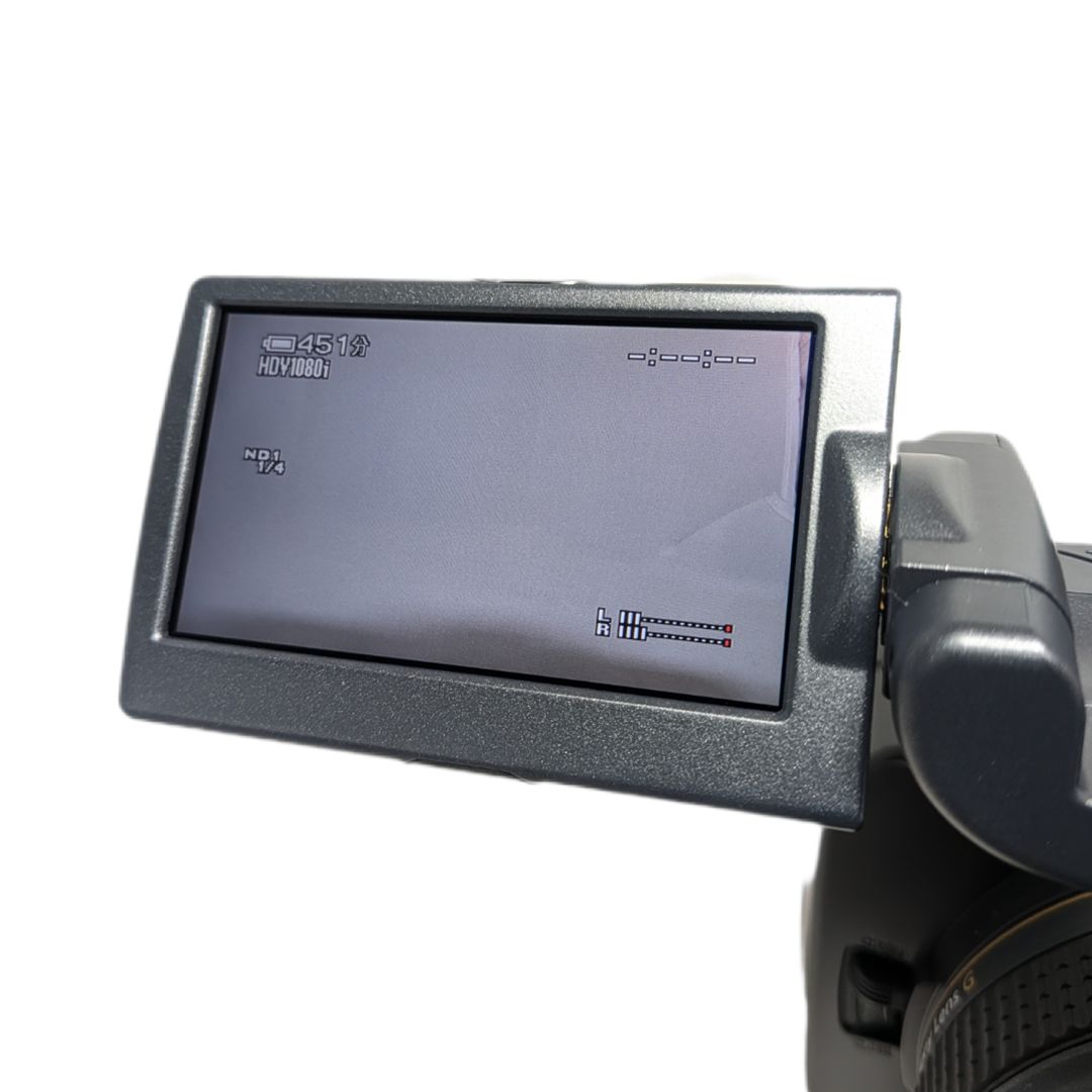 ショットガンマイクロホン付き