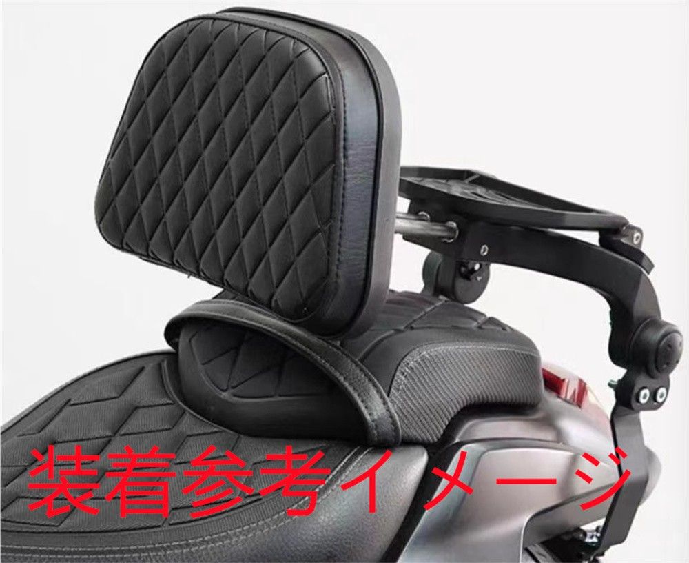 Rebel250 500 レブル250 500 2017-2025 前後調整可 バックレスト シーシーバー キャリア