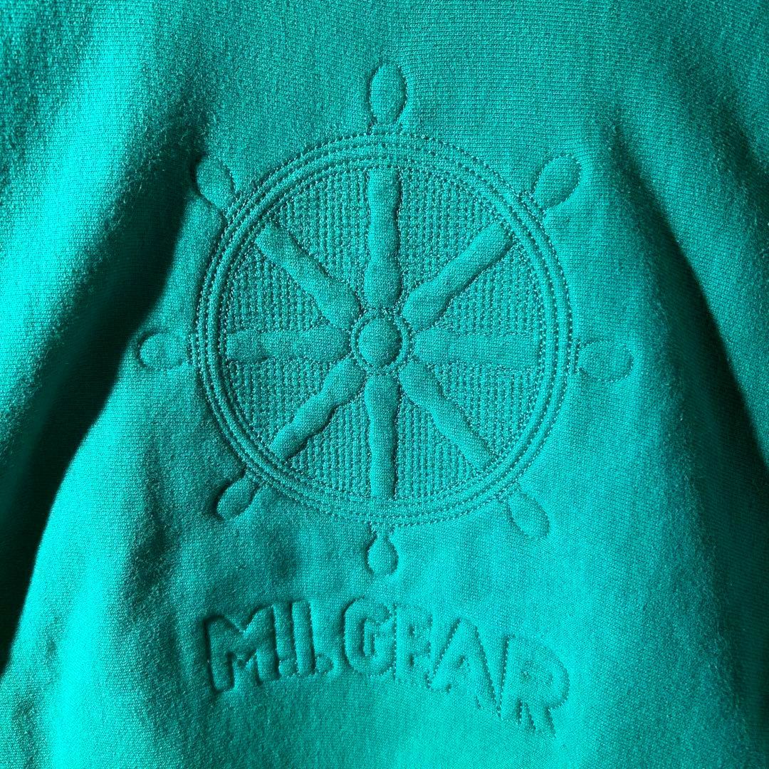USA製 Champion 90s リバースウィーブ 刺繍タグ エンボスロゴ M - メルカリ