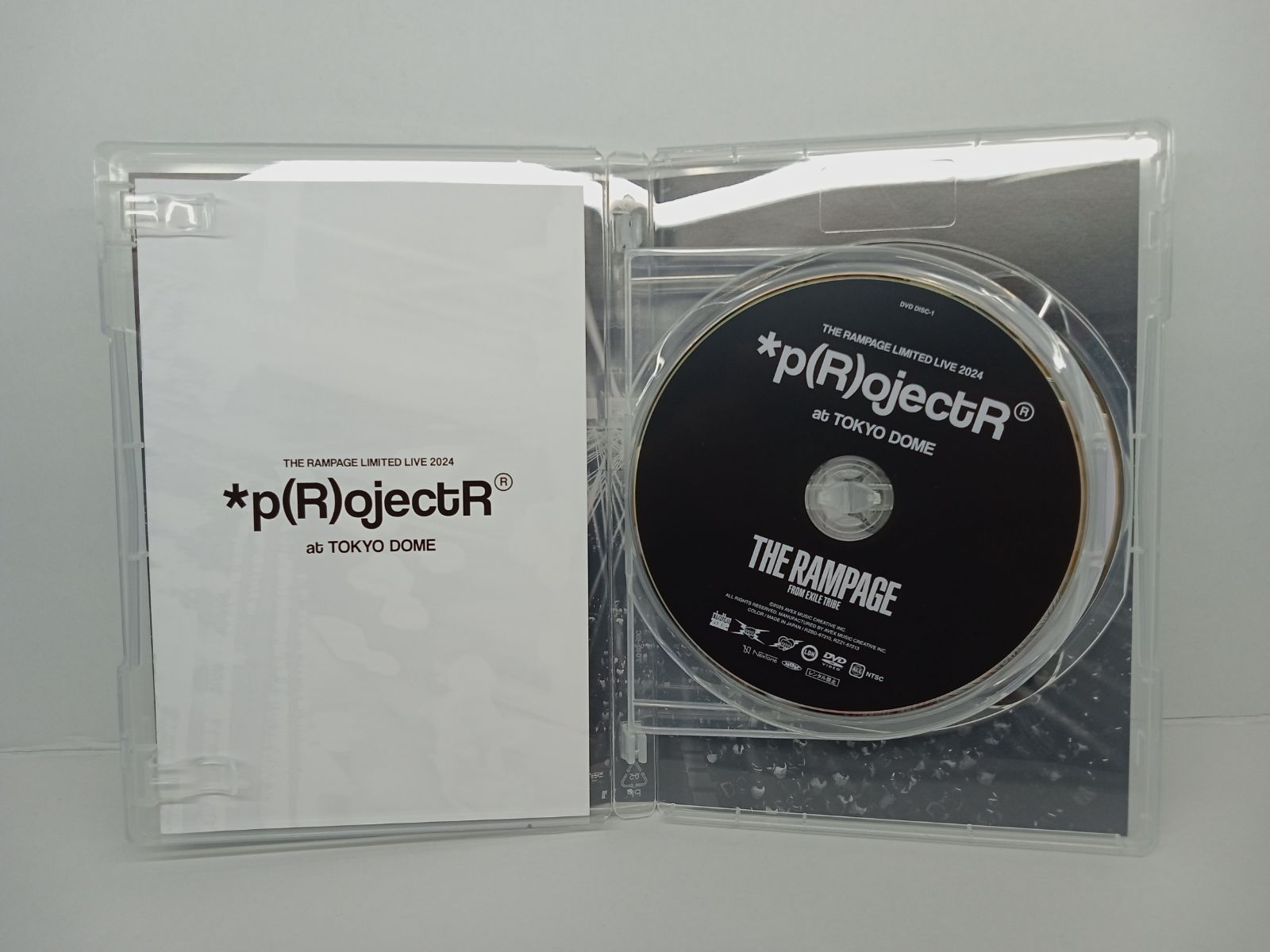 ミュージック *p(R)ojectR at TOKYO DOME DVD+2CD THE RAMPAGE LIMITED LIVE 2024 *p(R)ojectR at TOKYO DOME (2