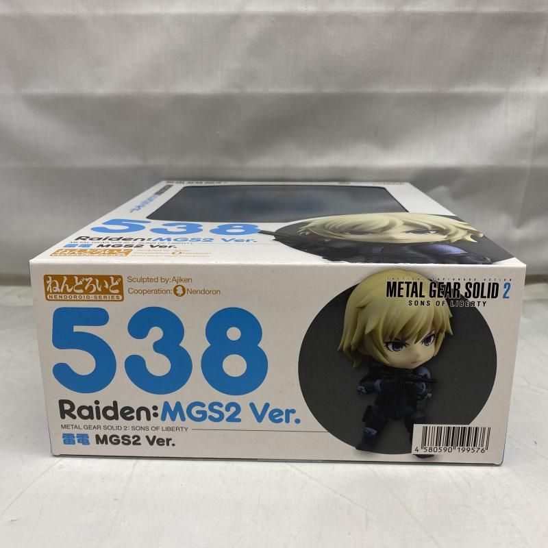 ねんどろいど 雷電 MGS2 ver. 538【未開封品】 ねんどろいど 雷電 MGS2 ver. 538【未開封品】 - メルカリ
