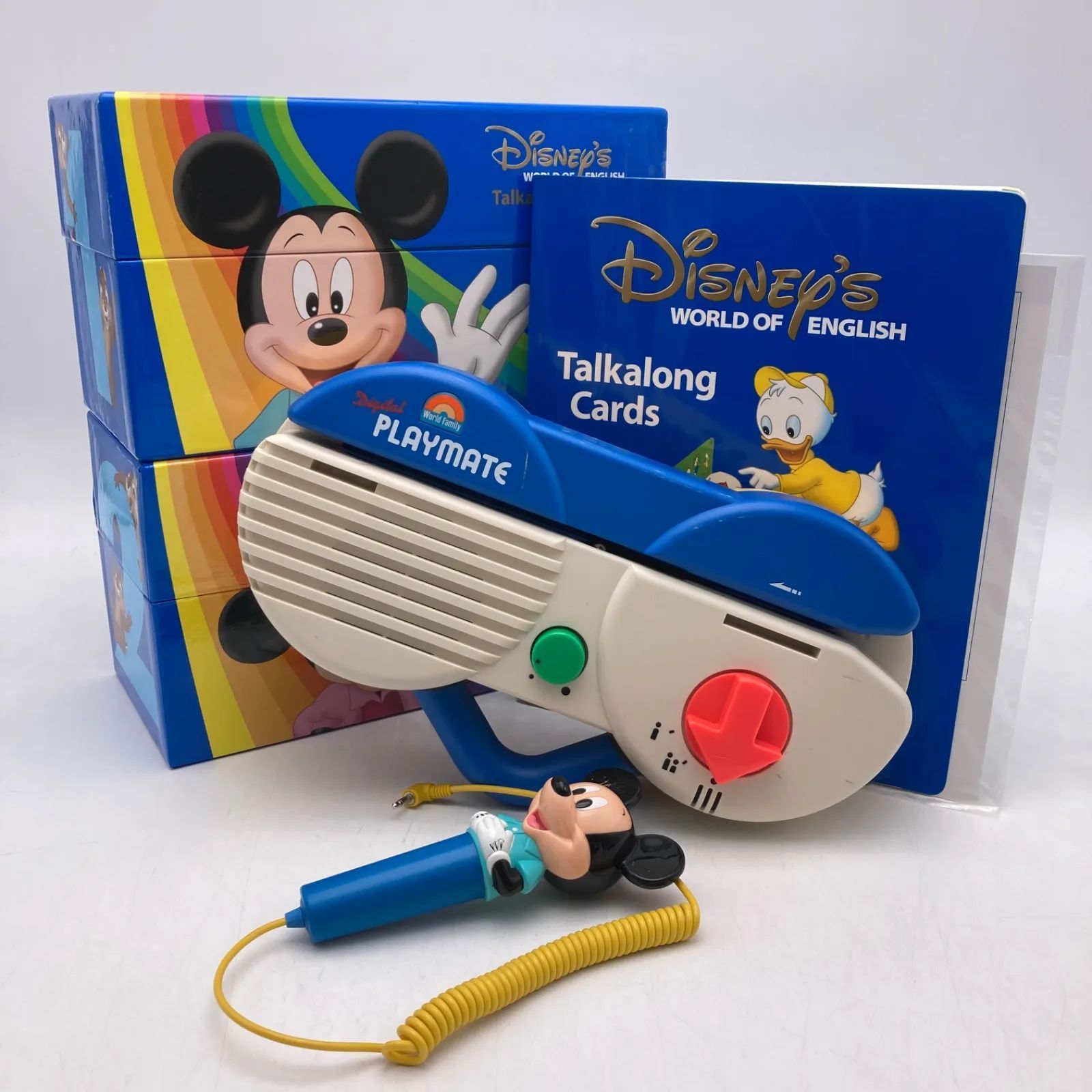 ワールドファミリー　英語　プレイアロング　シングアロング　トークアロング トークアロング 両面デジタル ディズニー英語システム DWE