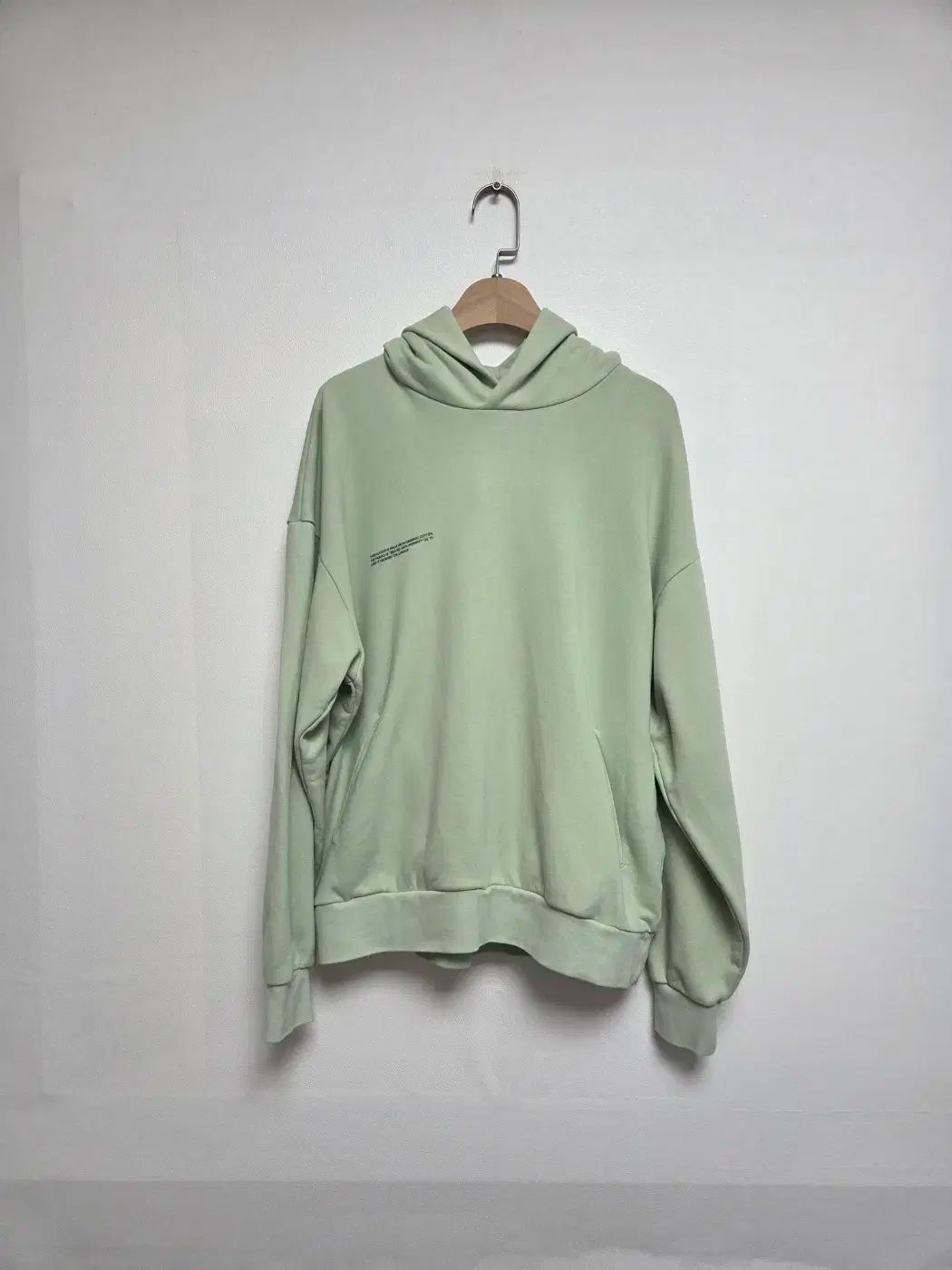 パンゲア レディース ミッドウェイ フード付きTシャツ グリーン XS