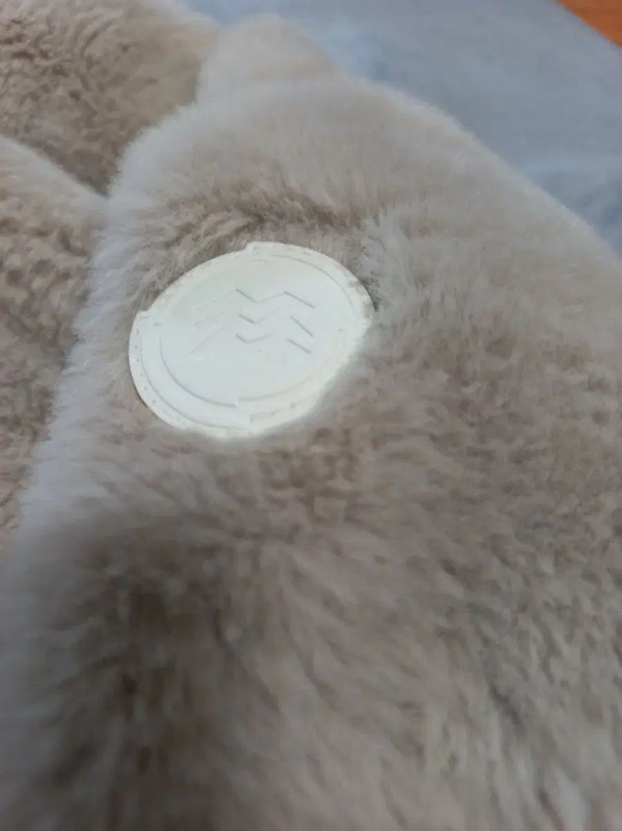 コロンプラスエコレザーブルゾン ジャケット 95 サイズ 何回か着てないから クリームベージュ