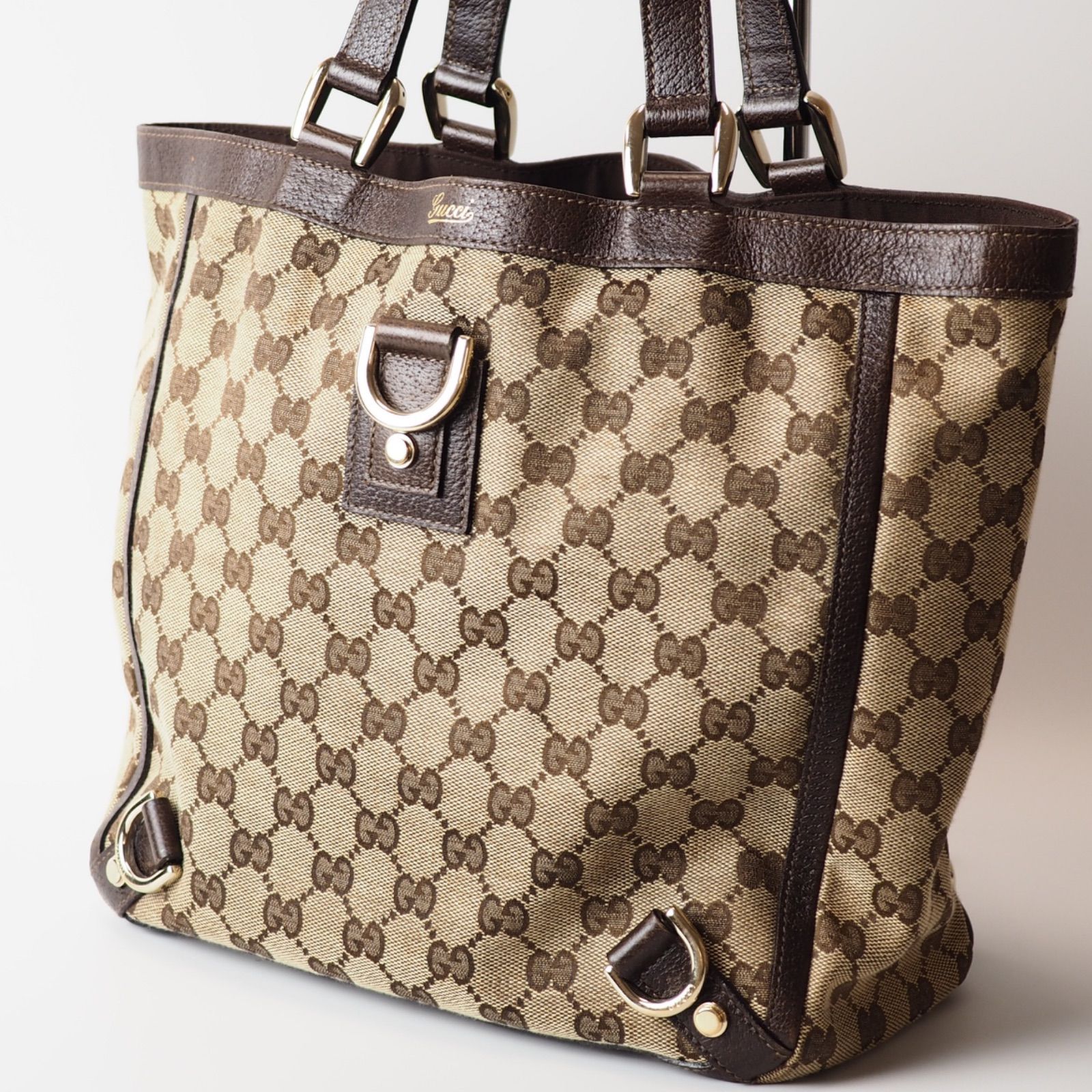 ◝✩ページ グッチ GUCCI トートバック GGキャンバス アビー 130739 - メルカリ