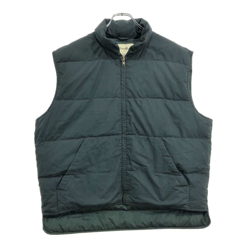 00年代 Eddie Bauer エディーバウアー ダウンベスト アウトドア メンズ XL 古着 v4549
