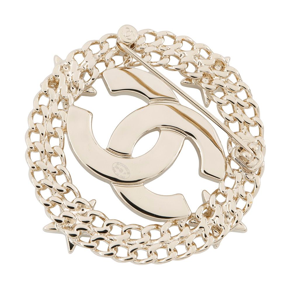 R2336 未使用 シャネル ココマーク フェイクパール×ラインストーンブローチ R2336 未使用 シャネル ココマーク フェイクパール×ラインストーン