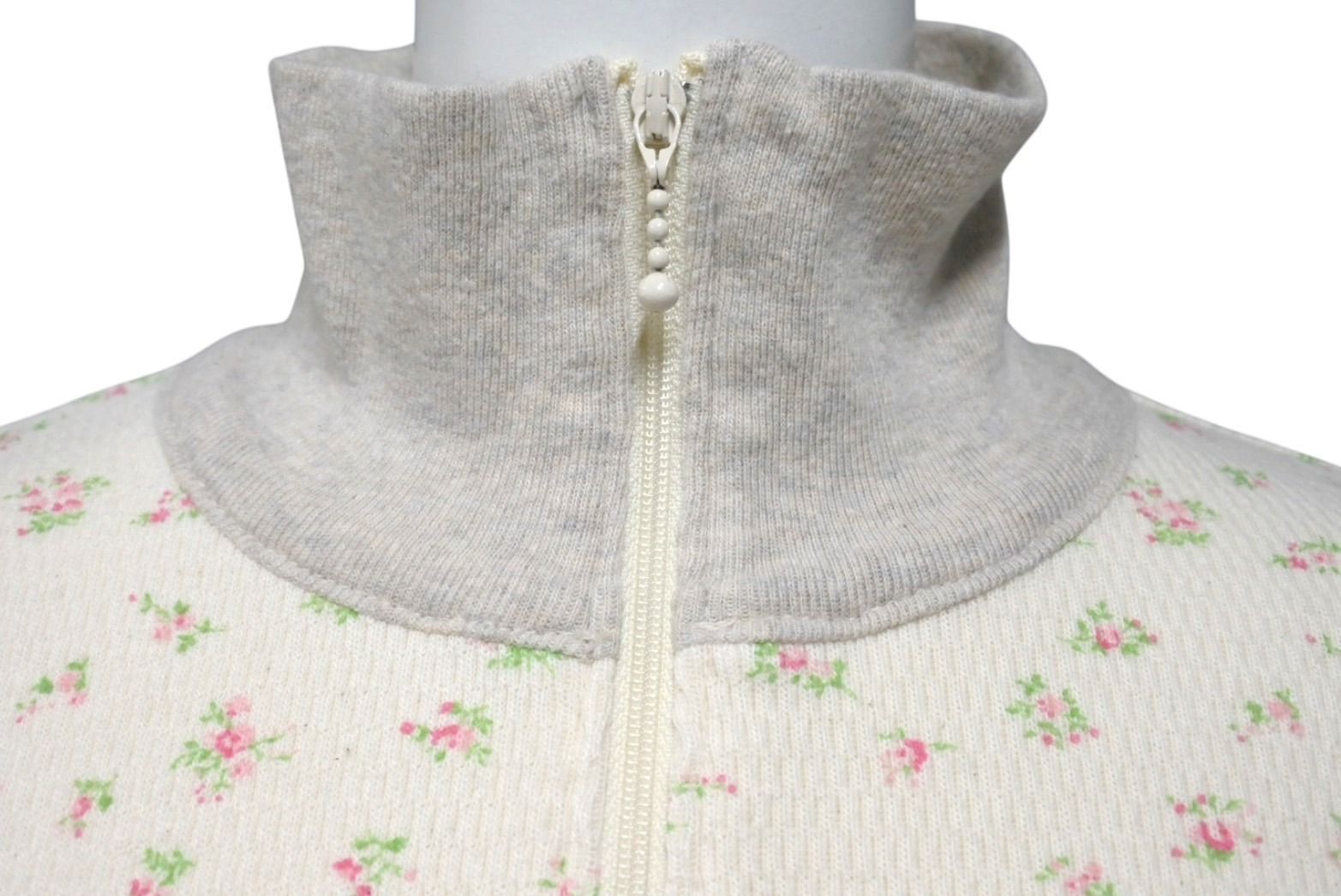 新品未使用 KAPITAL キャピタル ワッフル天竺 小花pt ZIP ダウン