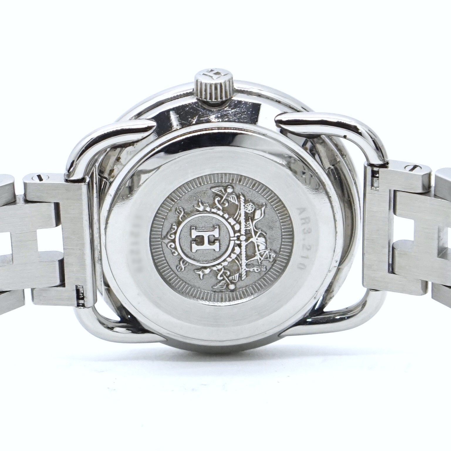 エルメス HERMES アルソーNB AR3.210 レディース腕時計 ホワイト エルメス HERMES アルソーNB AR3.210 レディース腕時計 ホワイト