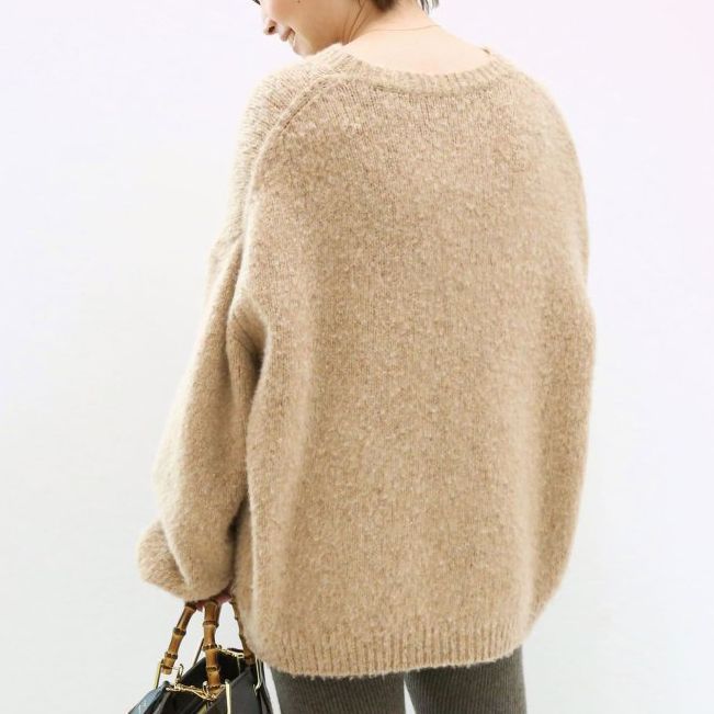 Deuxieme Classe ドゥーズィエムクラス カシミヤ シャギー ニット