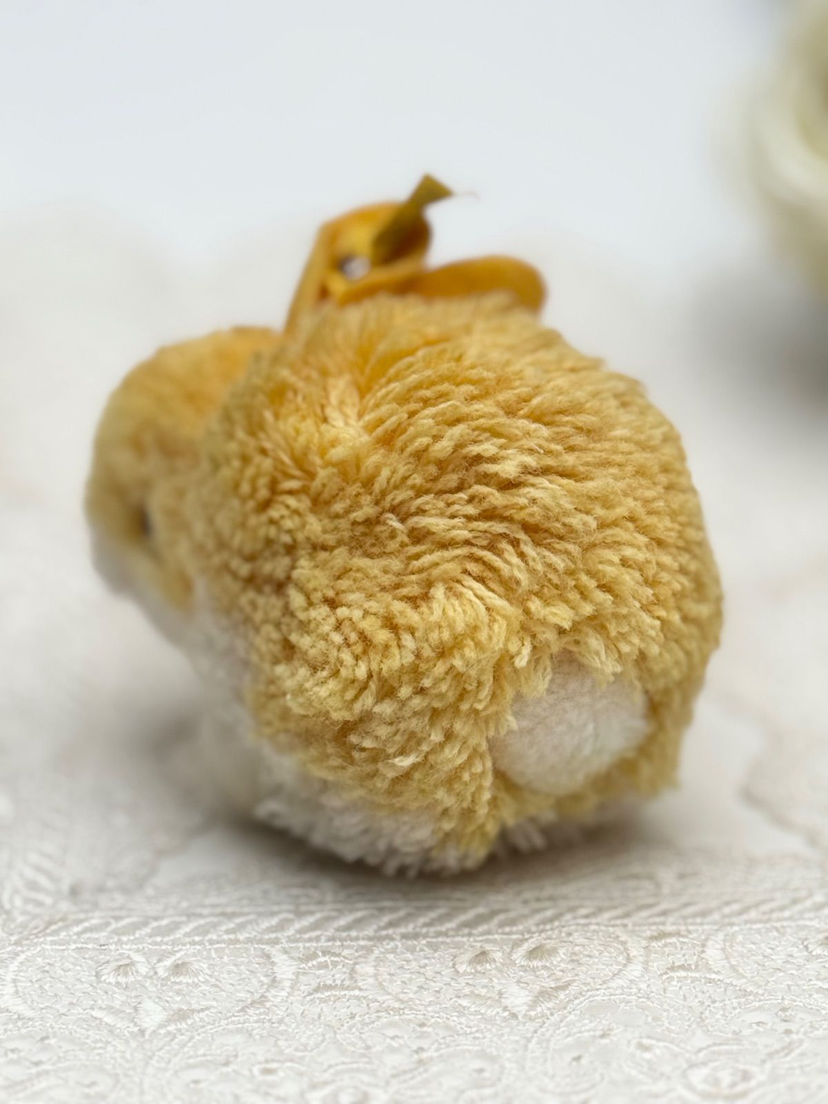 Steiff - シュタイフ★Woolen Rabbit 8cm★ぽんぽんラビット/ウサギ/兎 Steiff - シュタイフ☆Woolen Rabbit 8cm☆ぽんぽんラビット