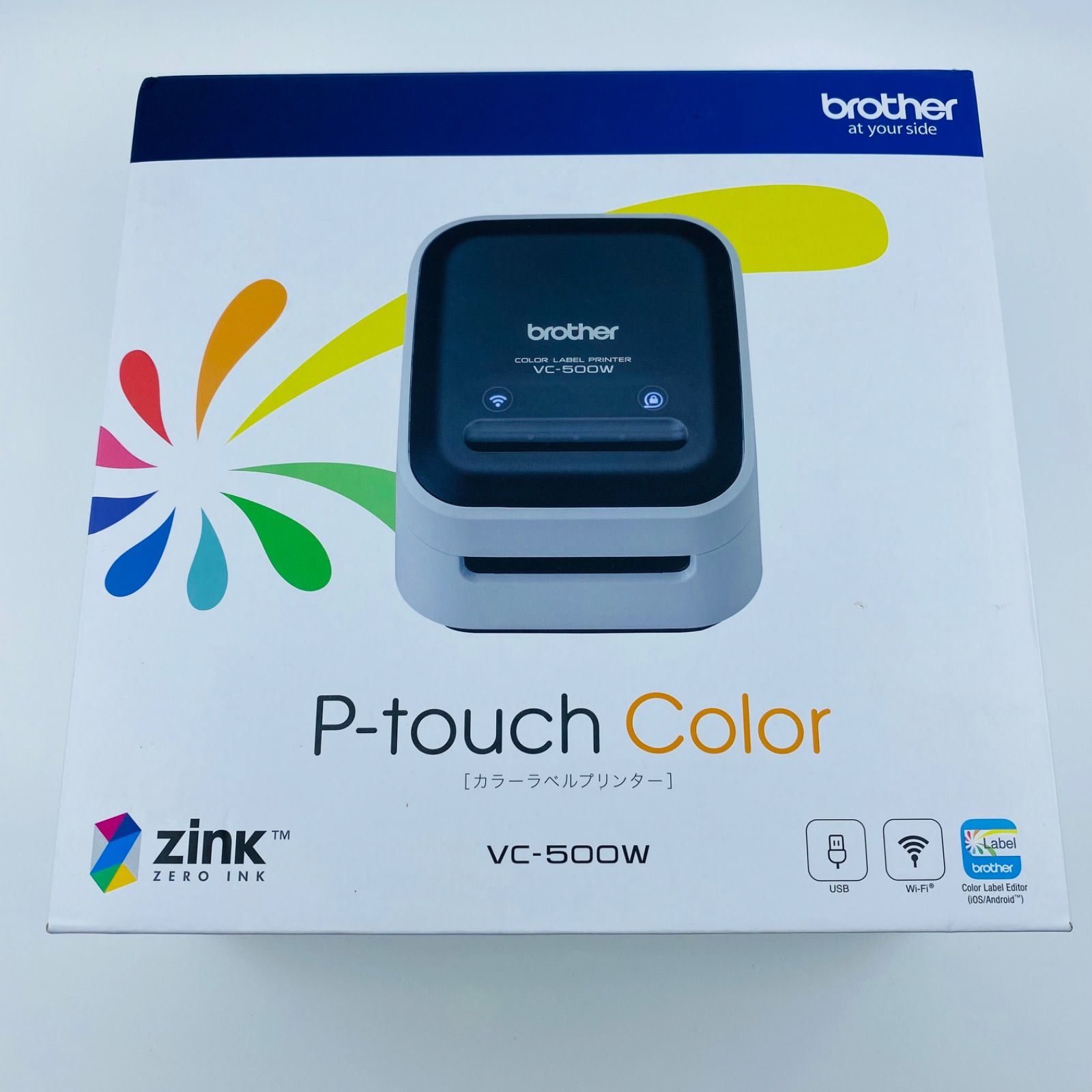 P-touch Color VC-500W カラーラベルプリンター　ピータッチカラー