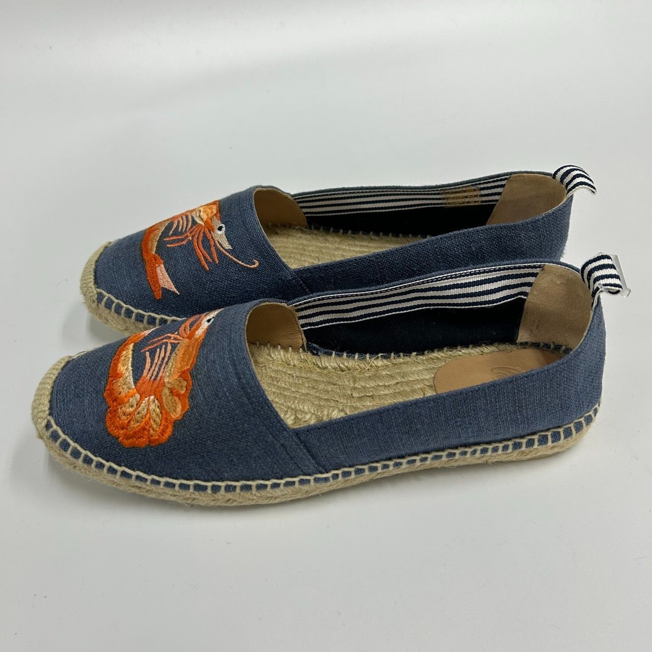 Castaner 38 ブルー系 スリッポン カスタニエール 靴 シューズ