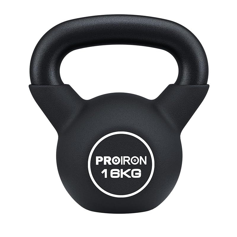 PROIRON ケトルベル ネオプレン kettlebell 一体型鋳鉄製