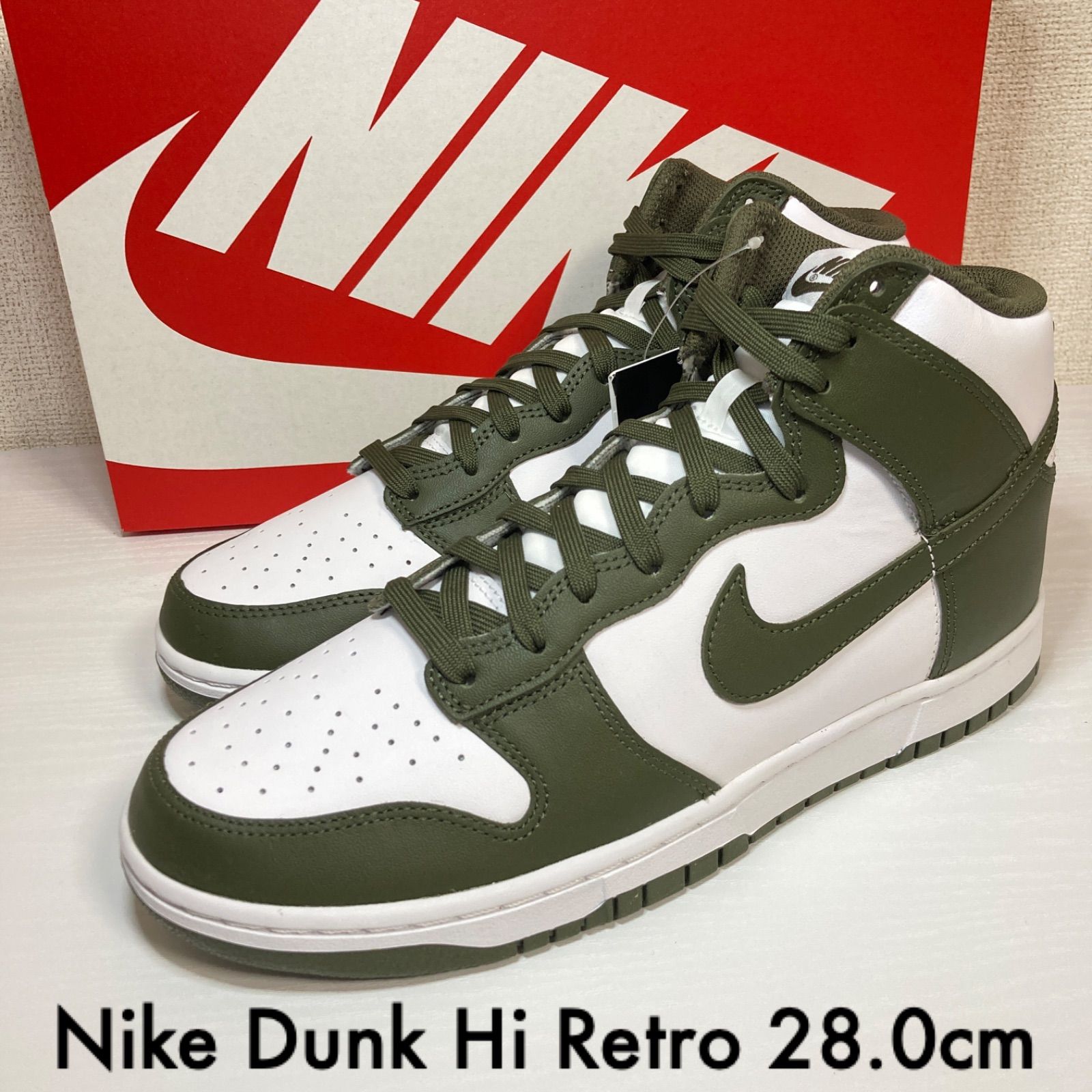 フォロー10%OFF】Nike Dunk Hi Retro Championship Khaki - メルカリ