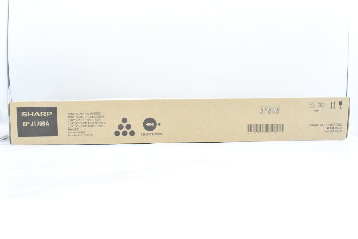 ♥ シャープ 純正 トナー BP-JT70BA ブラック SHARP ITD2V1F44S6A-D-N05-byebye