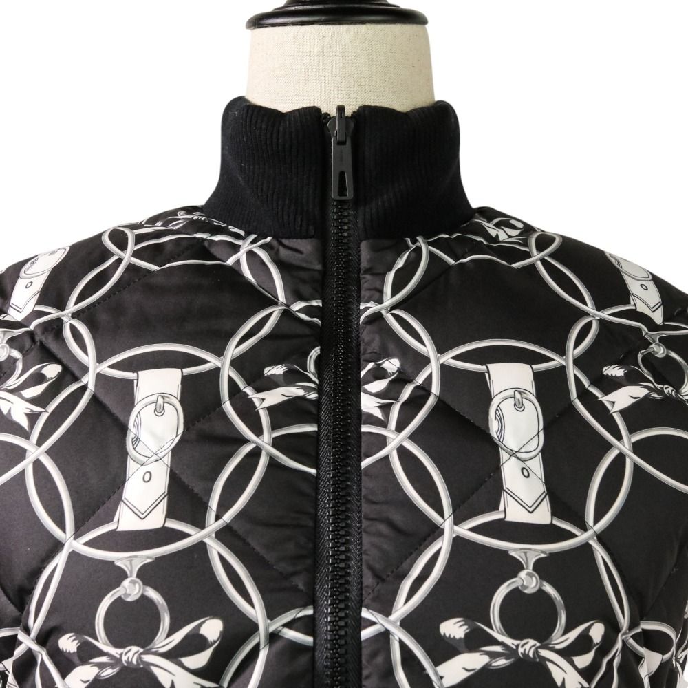 エルメスリバーシブルダウンベスト朝の散歩36