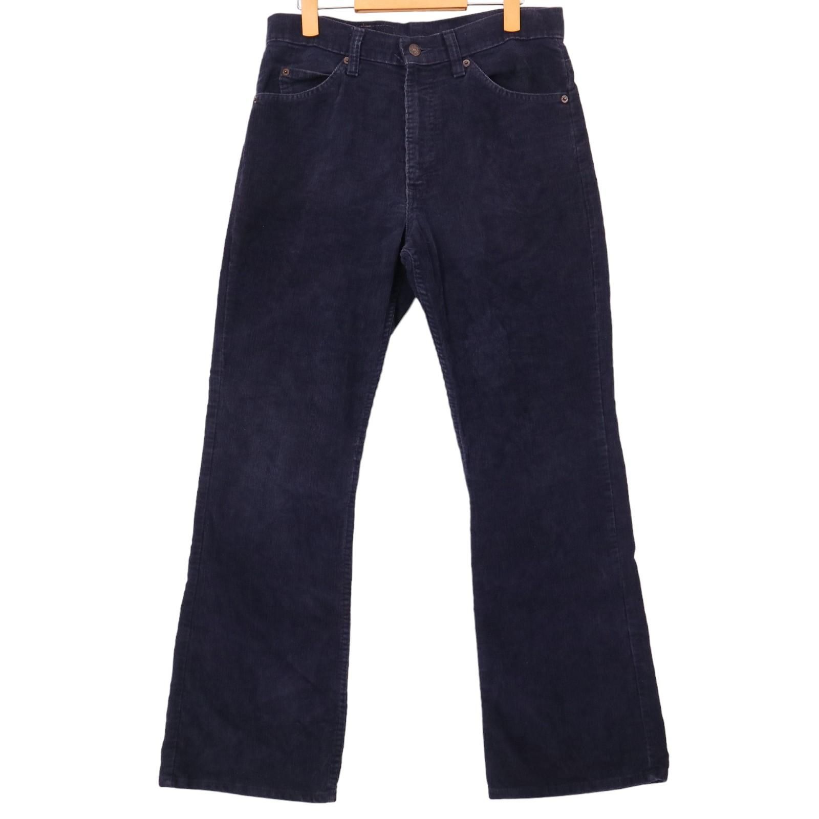 Levi’s / 80s/517/ボタン裏10/ボトム/コーデュロイ/ネイビー// 80年代 Levis 517 コーデュロイパンツ ネイビー Levi's 80年代 USA製