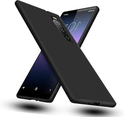 Xperia 10 II SO-41A SOV43ケース耐衝撃 薄型 軽量 対応SO-41A SOV43 柔軟性 TPU素材 落下防止 擦り傷防止 Xperia 10 IIケース 黒い