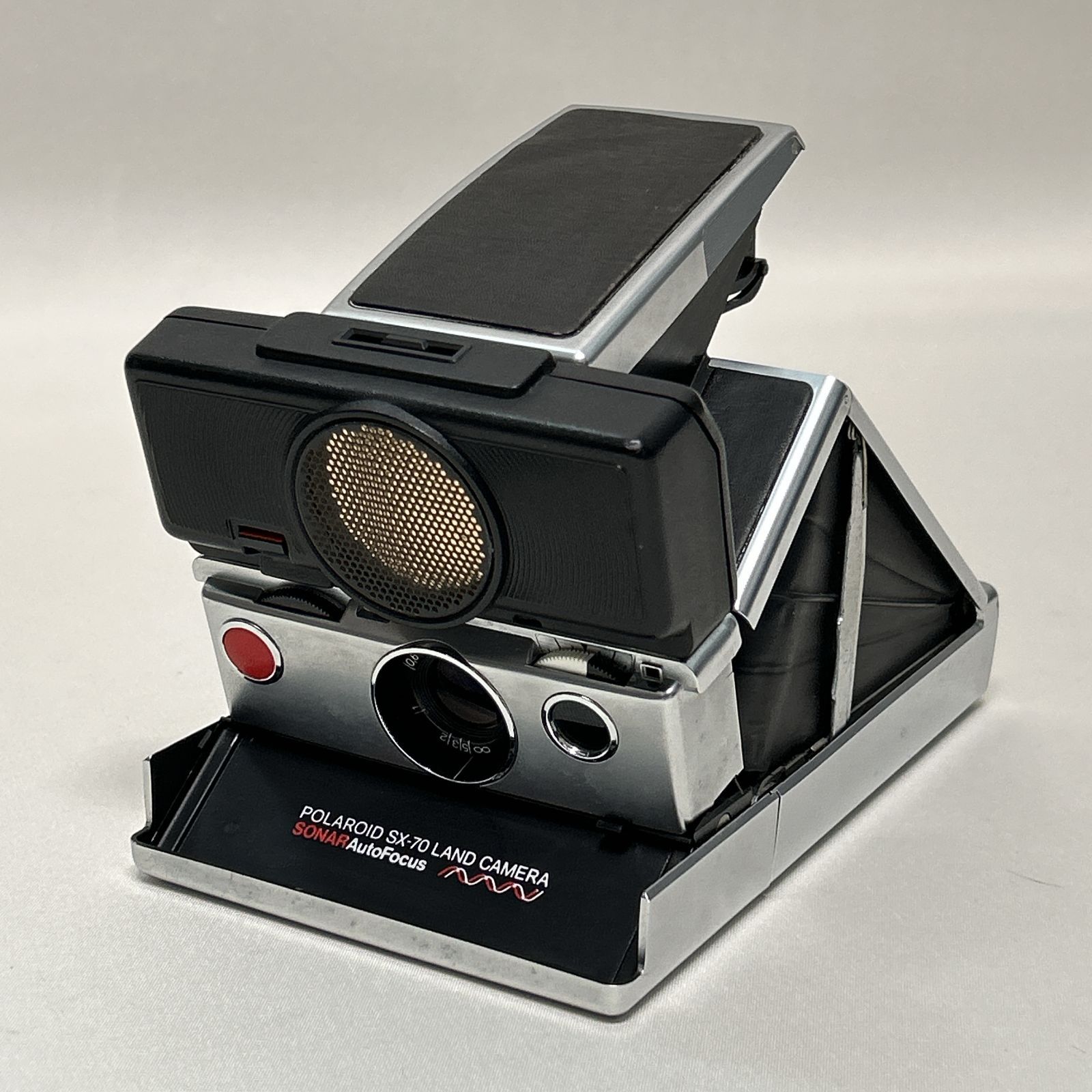 【1円】 中古 ポラロイド 一眼 レフ フィルム カメラ SX-70 ファースト モデル 茶銀 動作確認済 折りたたみ式 Y2530956 1円 ポラロイド SX-70 ファースト モデル 一眼 レフ フィルム カメラ