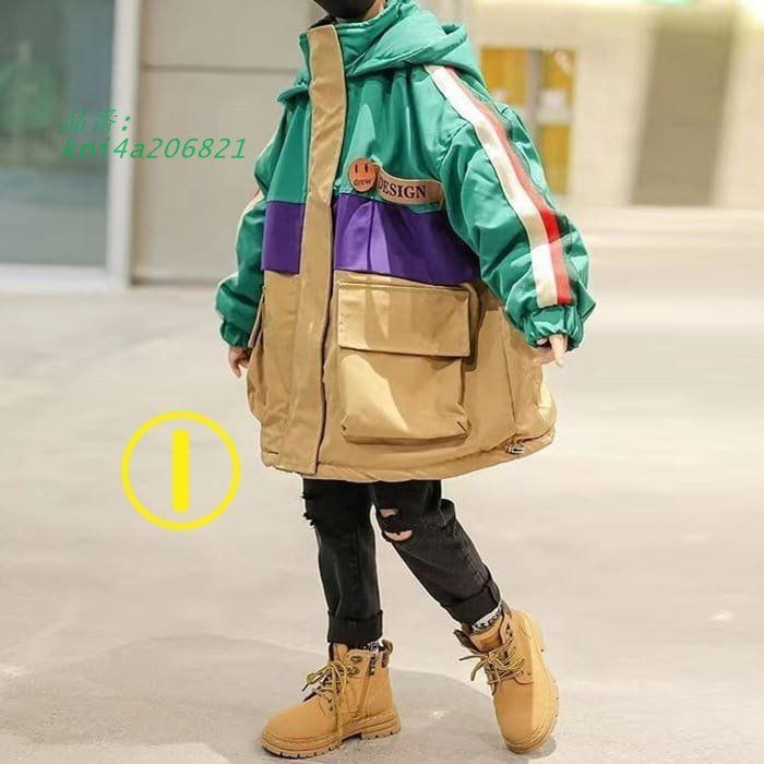 小学生 男の子 裏起毛 フード ウインドブレーカー マウンテン春秋冬 韓国 カジュアル ジュニア アウター 子供服 通勤 子ども ダンス キッズ kni 4 a 206821