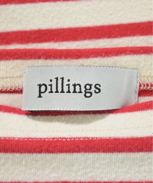 pillings Tシャツ・カットソー レディース ピリングス 中古　古着 pillings Tシャツ・カットソー レディース 【古着】【中古