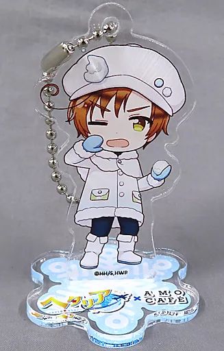ニコカフェ　ヘタリア　イタリア　アクリルスタンド　ミニ　nicocafe ヘタリア アニメイトカフェ アクリルスタンド イタリア - メルカリ