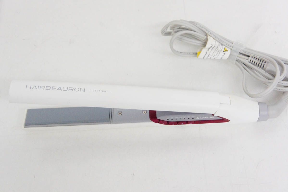 LUMIELINA ヘアビューロン ストレートアイロン HBRST-G 動作品