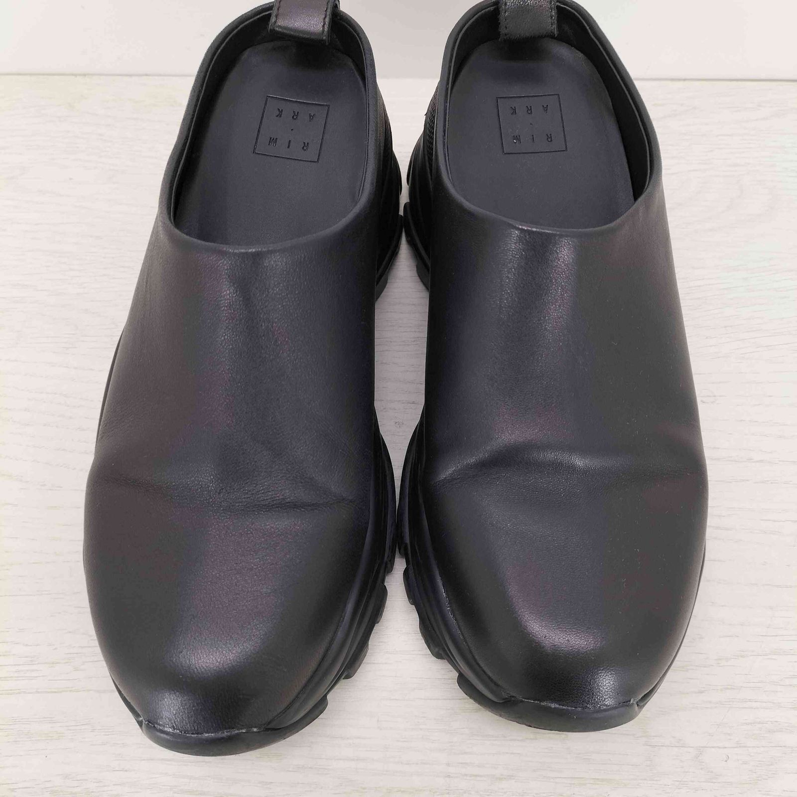 リムアーク　RIM ARK レザー風　ベスト　ブラック リムアーク RIM.ARK Platform active shoes レディース JPN：38