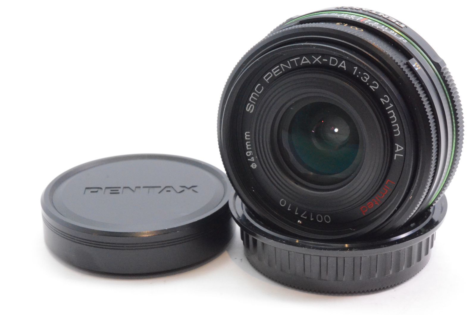 PENTAX ペンタックス DA21mmF3.2AL Limited 薄型広角単焦点レンズ