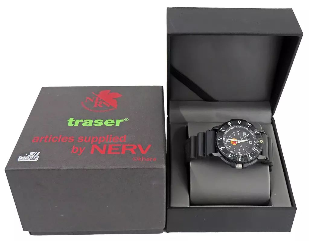 懐中時計･腕時計 NERV EVA X Traser TYPE6 Limited ミリタリーウォッチ traser×ヱヴァンゲリヲン新劇場版
