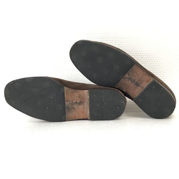 スエード本革ローファー 39