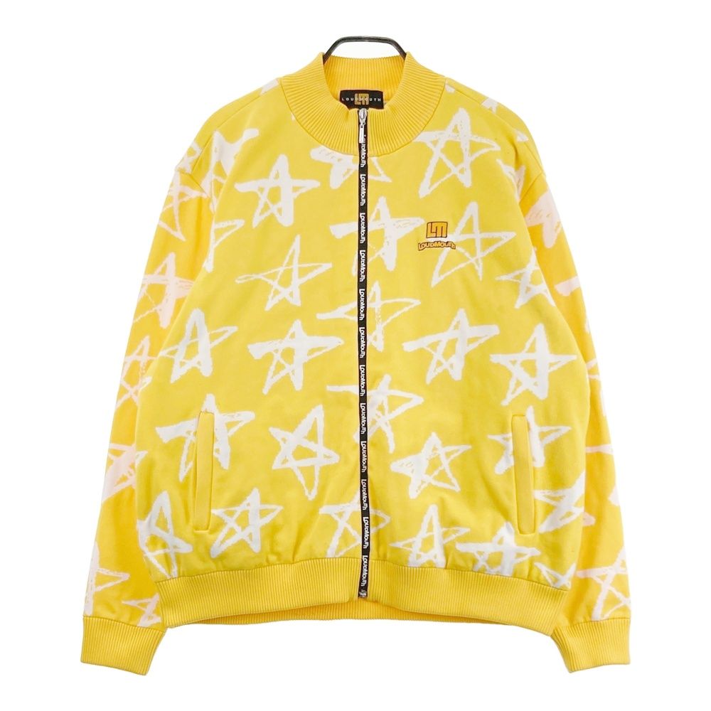 サイズ：XXL LOUD MOUTH ラウドマウス ニット ジップジャケット