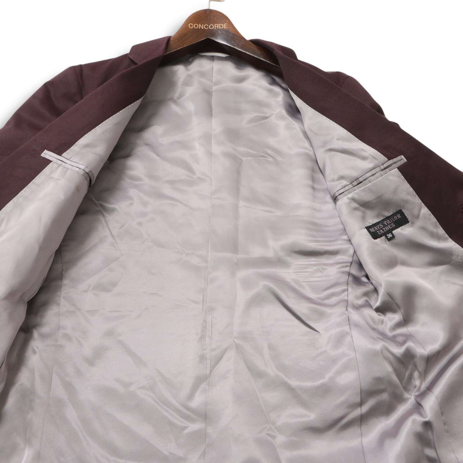 REATS TAILORS ZAZOUS ジャケット REATS TAILOR ZAZOUS リーツテイラーザズー 通年 総裏 シルク☆ 2B
