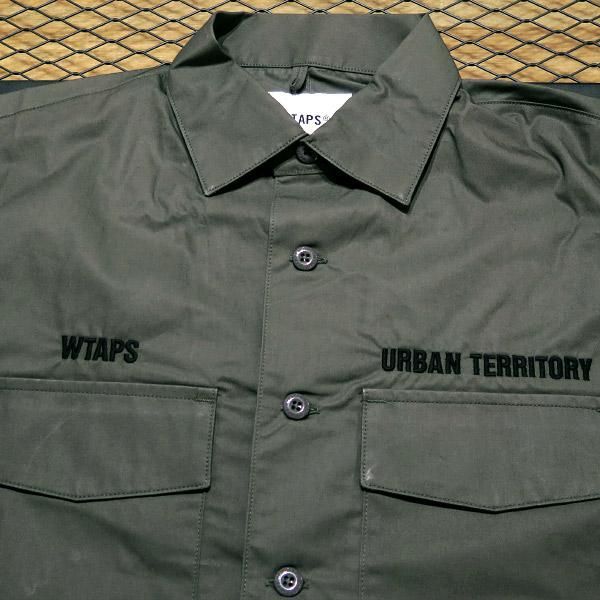 WTAPS Shirt BUDS / SS / COTTON. TWILL
