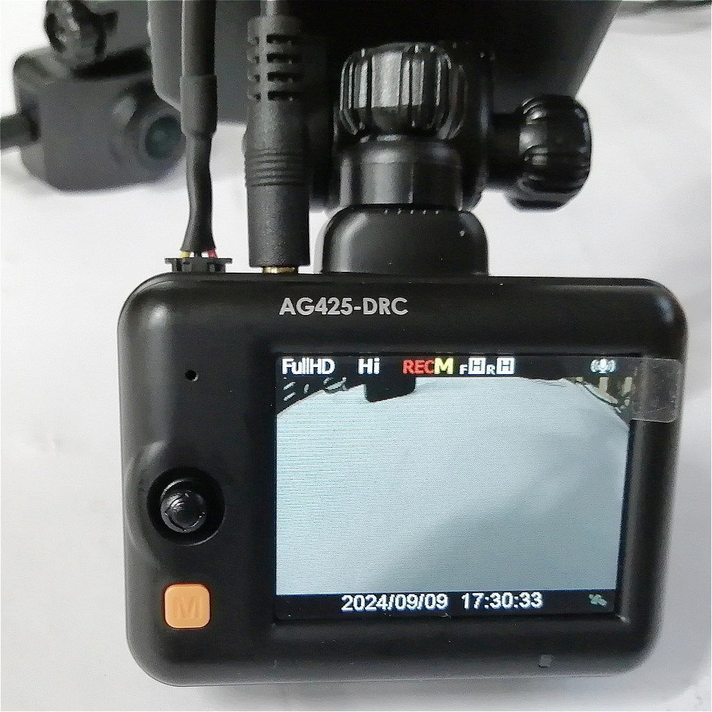 (コムテックOEM) Elut AG425-DRC ドラレコ 前後