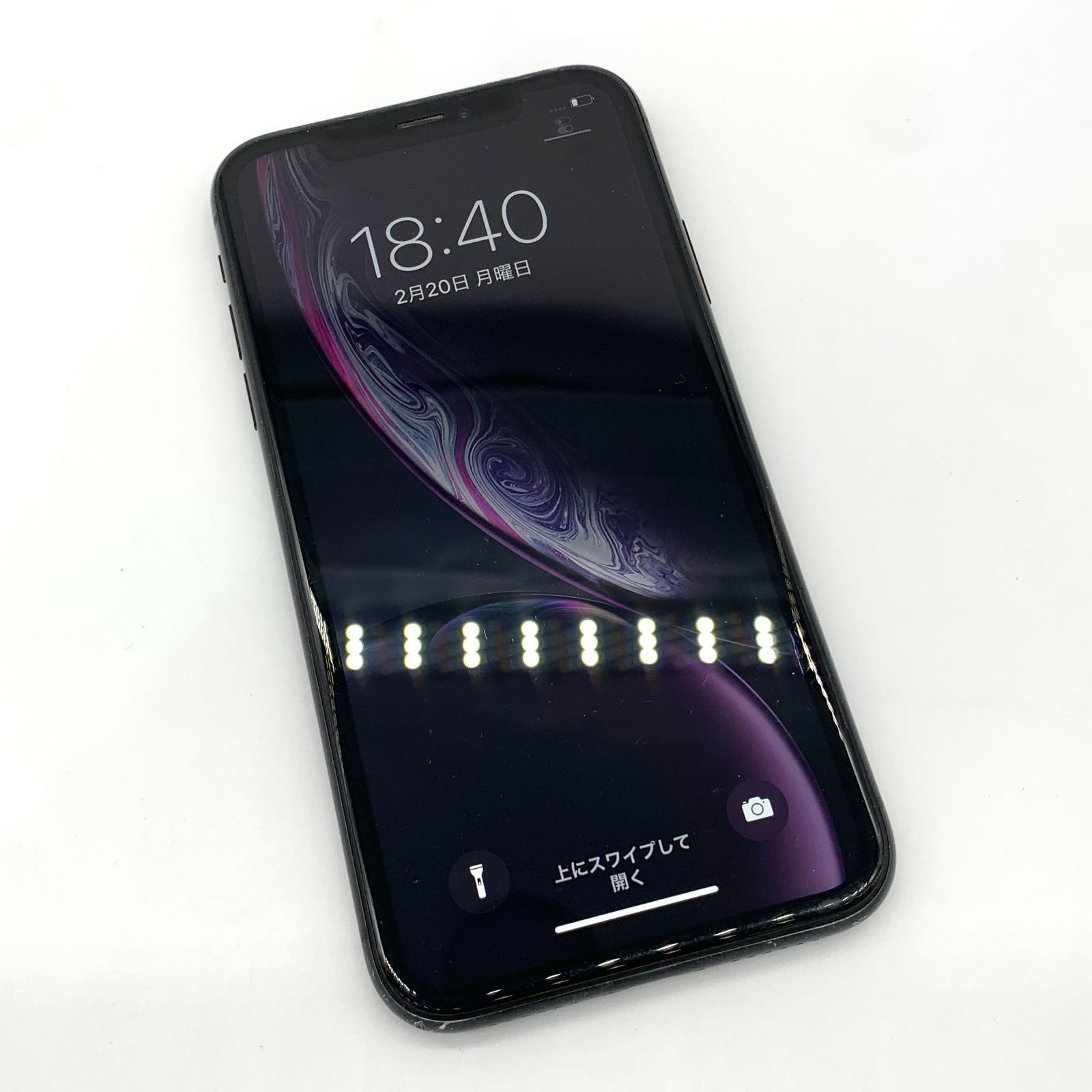 新品未使用 SIMロック解除済 iPhone XR 64GB ブラック 〇判定 MT002J/A