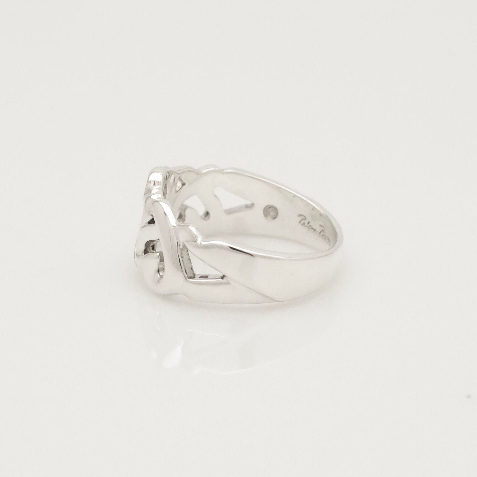 美品】ティファニー TIFFANY＆Co. トリプル ラビング ハート