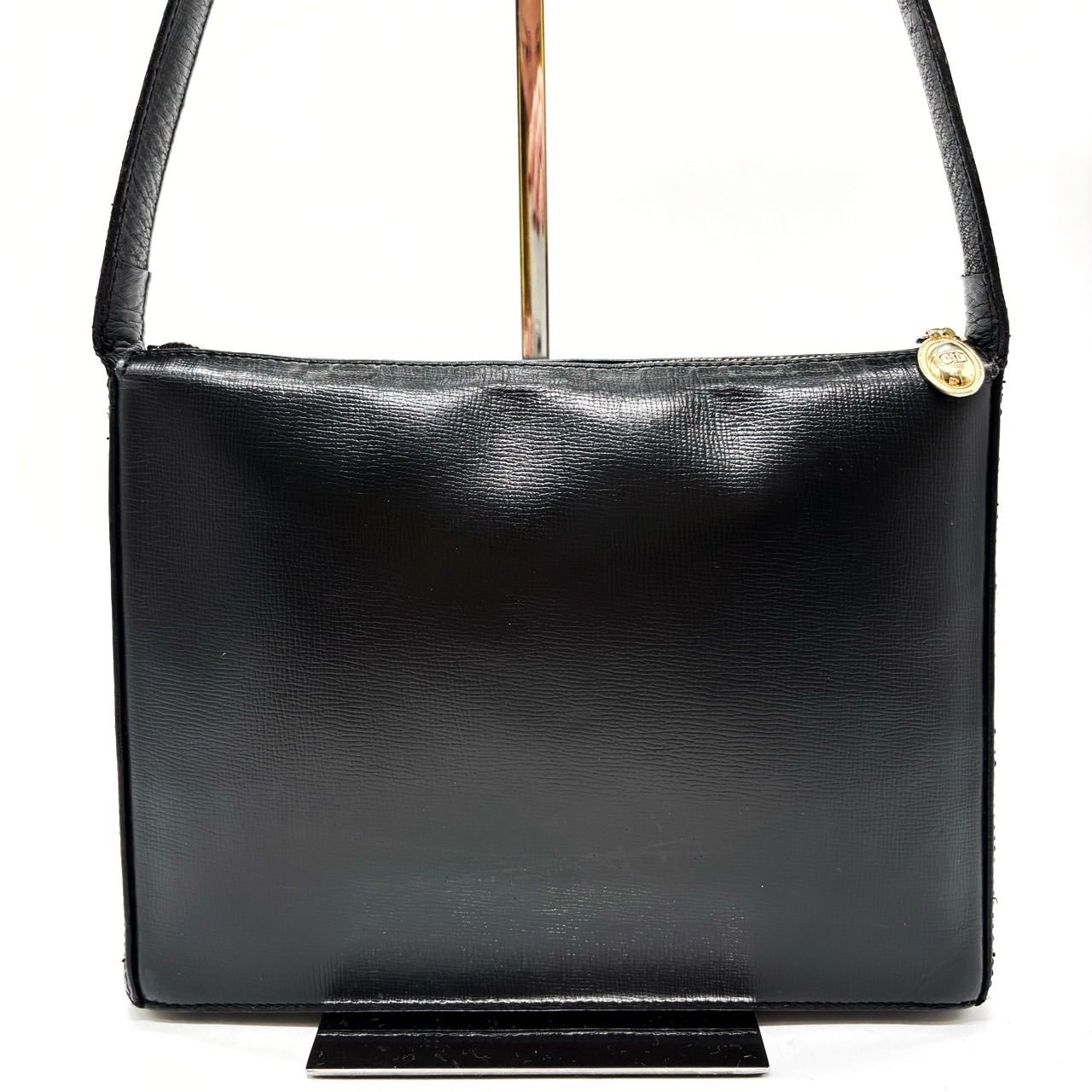美品　クリスチャンディオール　ワンショルダーバッグ レザー　ゴールド金具 ✨良品✨ Christian Dior クリスチャンディオール ワン