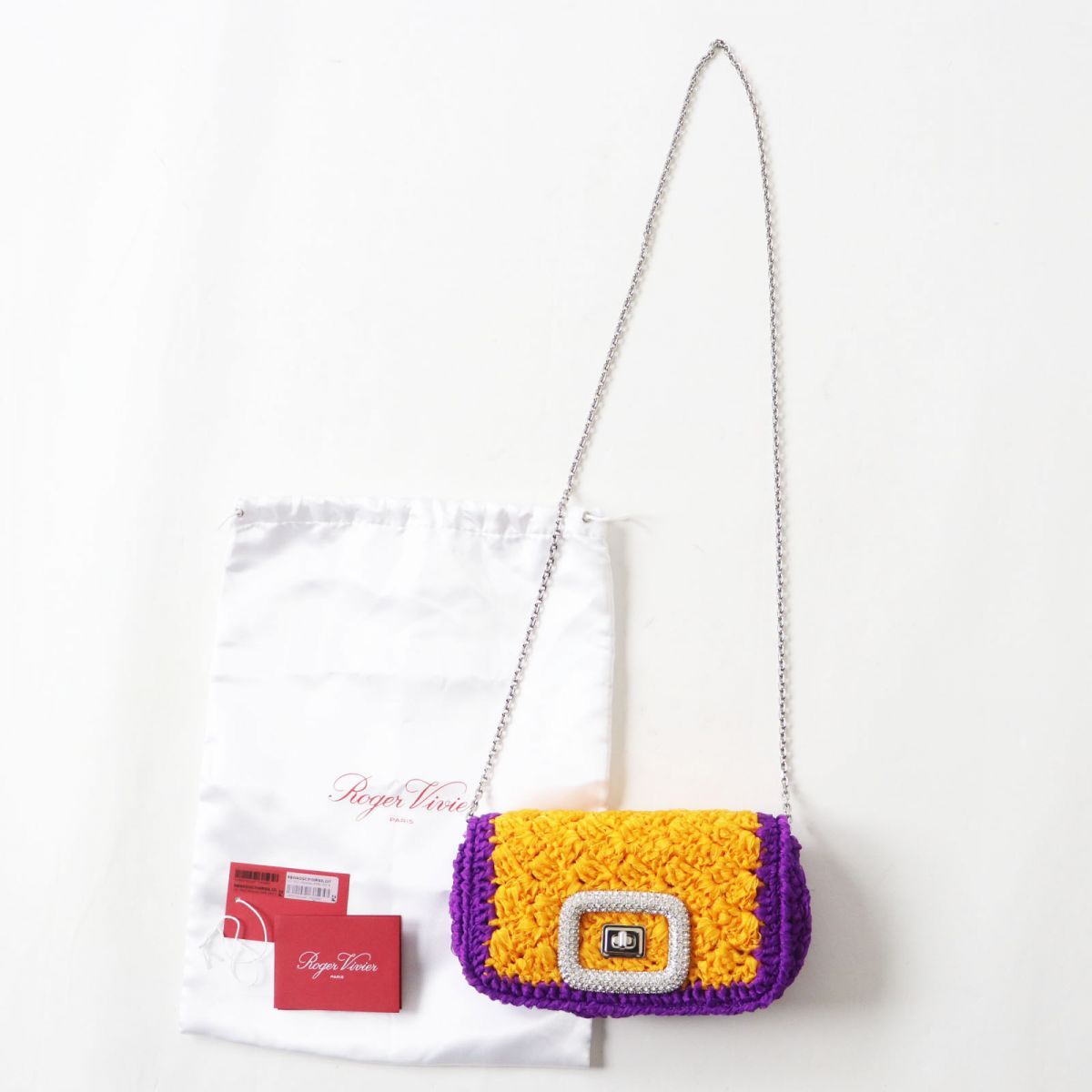 Roger Vivier ロジェヴィヴィエショルダーバッグクリスタル