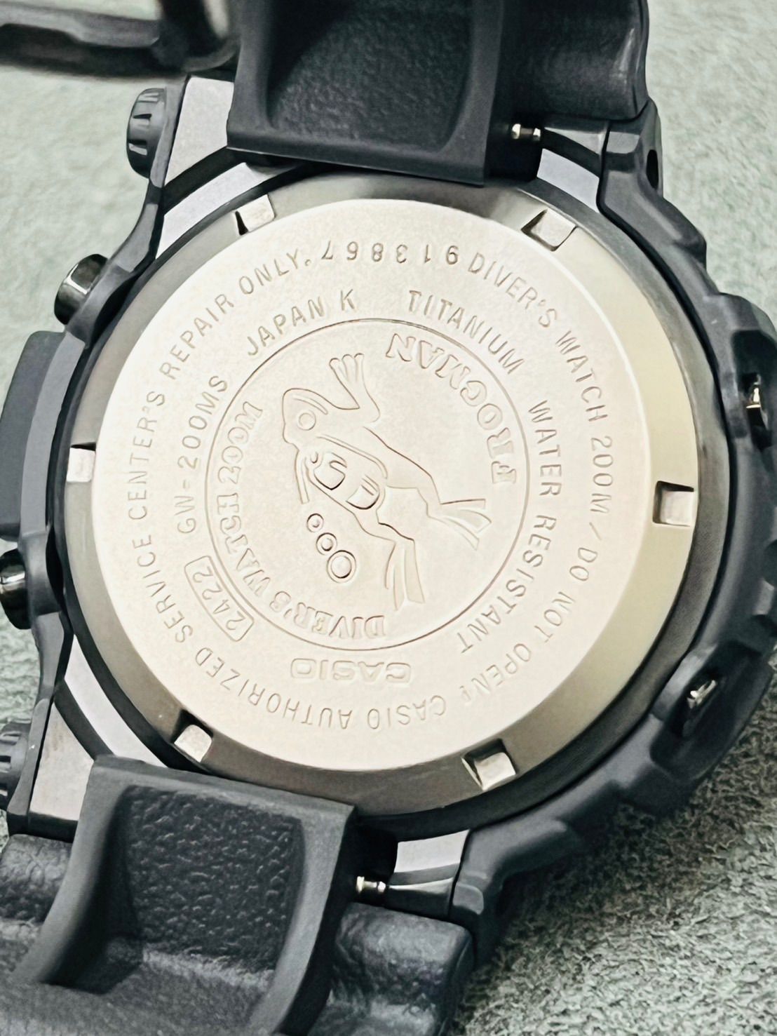GW-200MS-1JF フロッグマン GW-200MS-1 フロッグマン メンインラスティブラック – G-BRIDGES