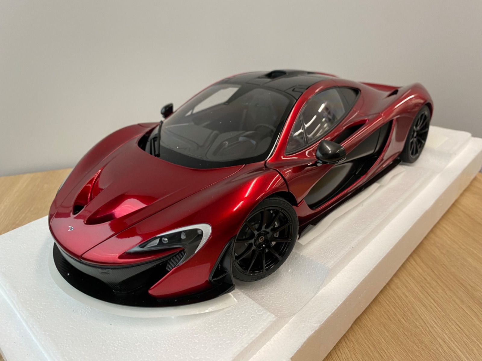 B063 AUTOart 1/12 マクラーレン P1メタリック レッド 完成品 - want