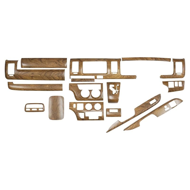 在庫 TRISTAR S ハイエース 200系 1型 2型 3型 標準ボディ用 インテリアパネル 16P ナチュラルウッド調 0