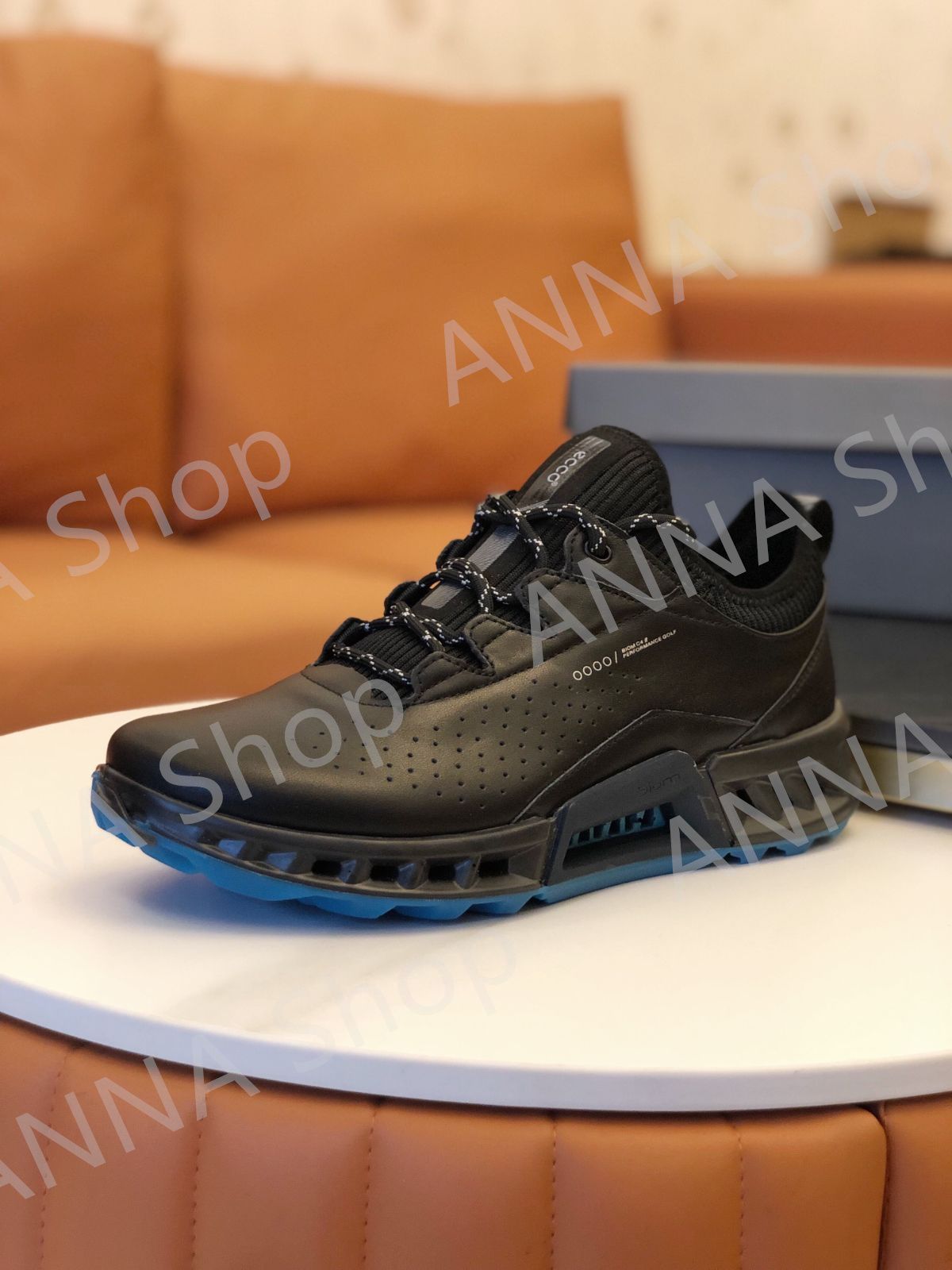ECCO GOLF ゴルフ シューズ メンズ スニーカー スポーツシューズ カジュアルシューズ 黒 新品 未使用