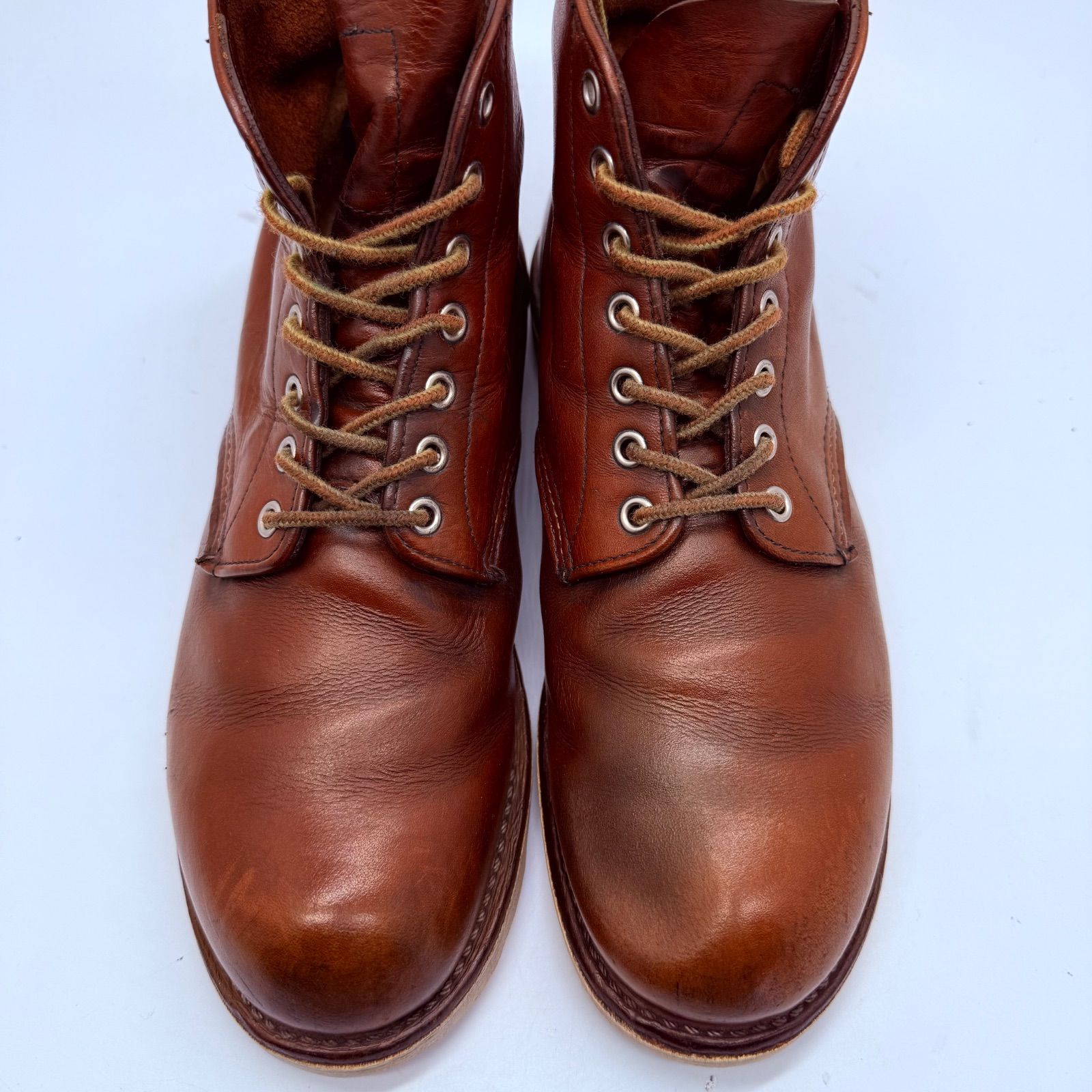 RED WING 2013 9105 Irish Setter round plain toe work boots 27cm D 