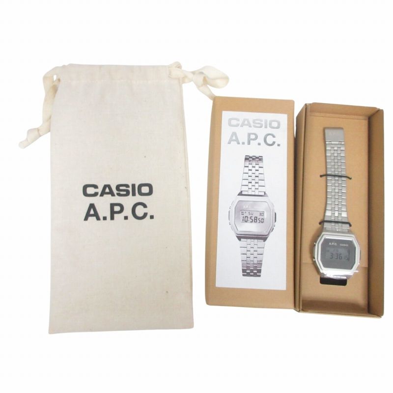 新品未使用 カシオ × アーペーセー デジタル腕時計 A1000ACD-7JR A1000ACD-7JR | CASIO
